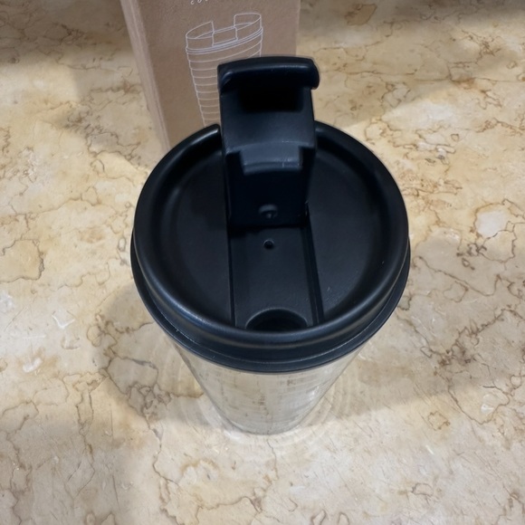 Nespresso Travel Mug - Silver with Black Lid new - Picture 6 of 7